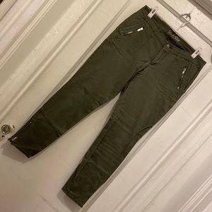 OLD NAVY Rockstar skinny zipper pocket chinos